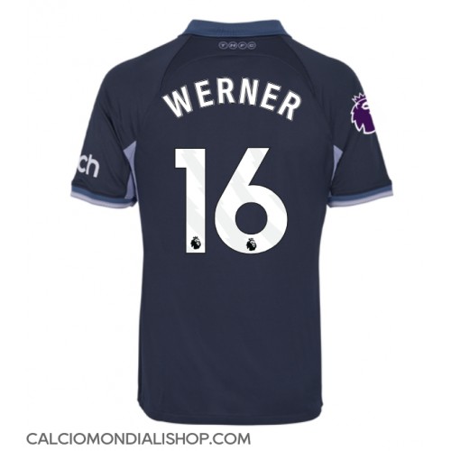 Maglie da calcio Tottenham Hotspur Timo Werner #16 Seconda Maglia 2023-24 Manica Corta